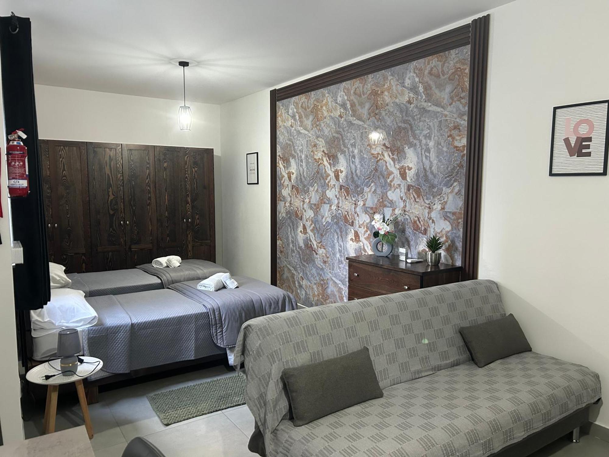 St Gaetans Studio Apartment 6A Hamrun Buitenkant foto